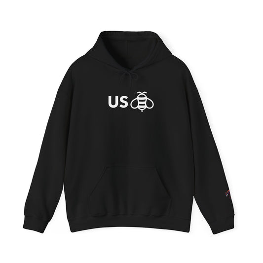 Bee design hoodie Trendy Men's Graphic Streetwear