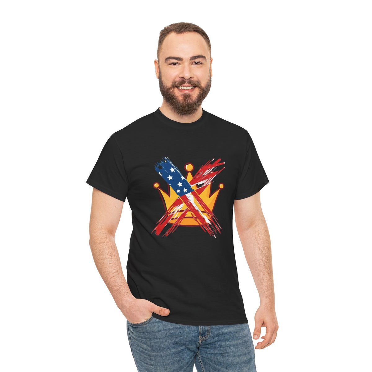 "No Kings" Men's T-shirt