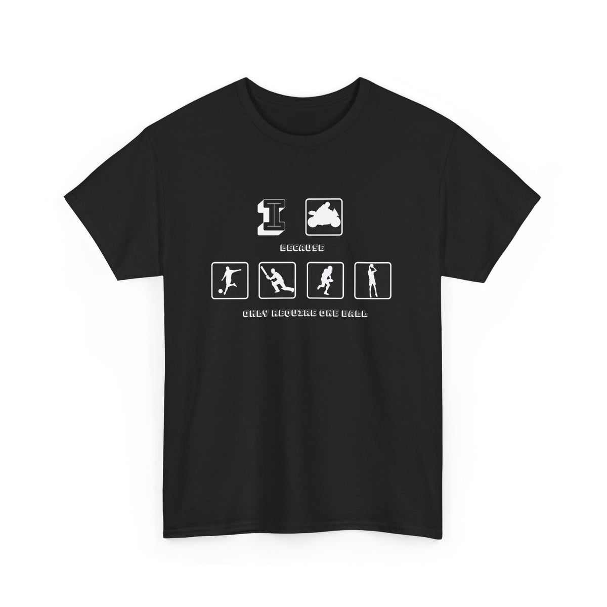 "I Ride Because..." Men's T-shirt