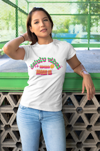 "Delulu Vibes Keep Calm And Dream On" Tee