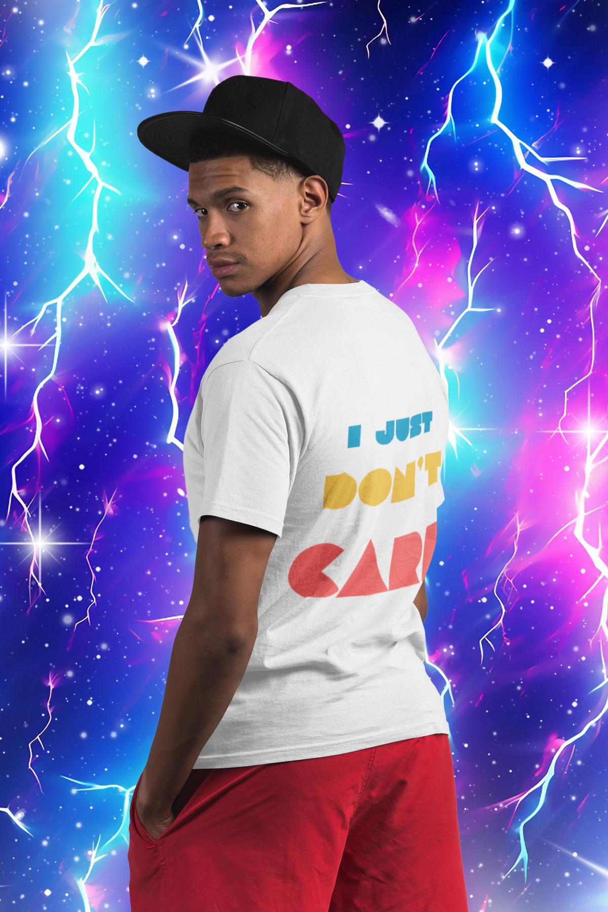 "I Just Don't Care" Men's T-shirt